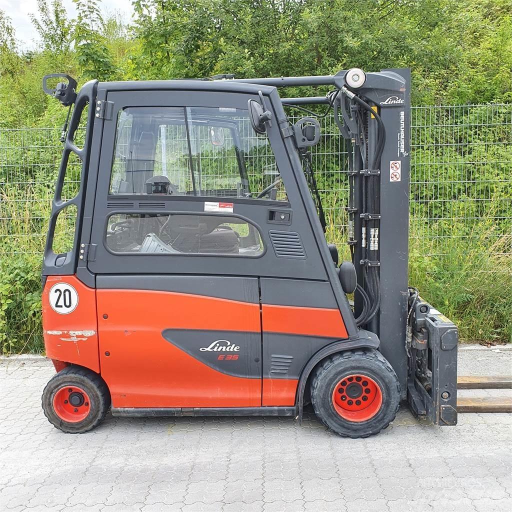 Linde E35HL Електрически вилични кари-повдигачи