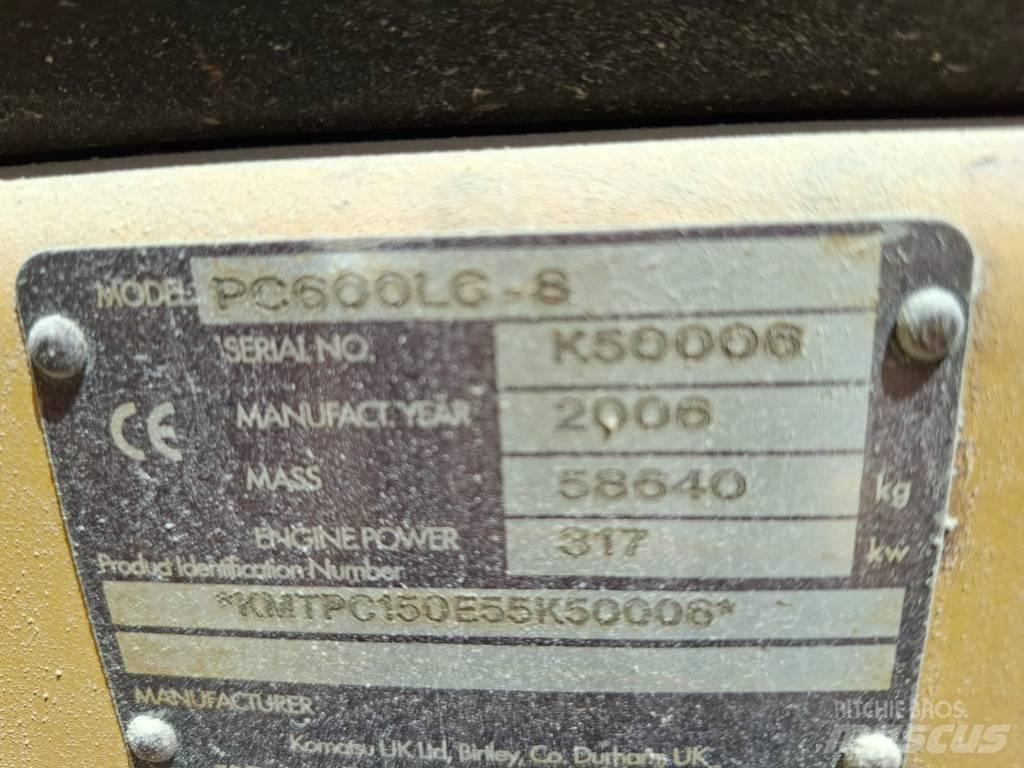 Komatsu PC 600 LC-8 Верижен екскаватор