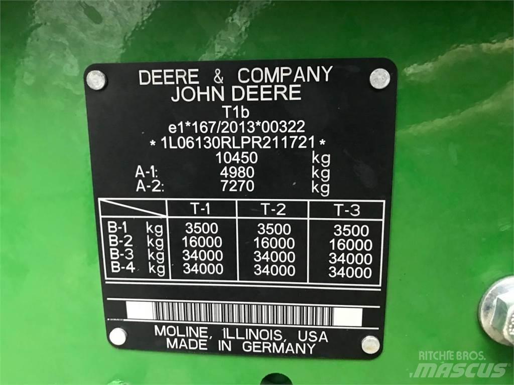 John Deere 6R 130 Трактори