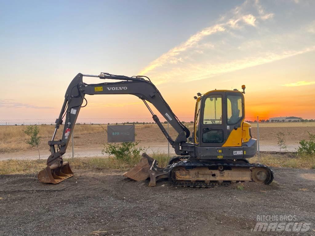 Volvo ECR 88 D Средни екскаватори 7т - 12т
