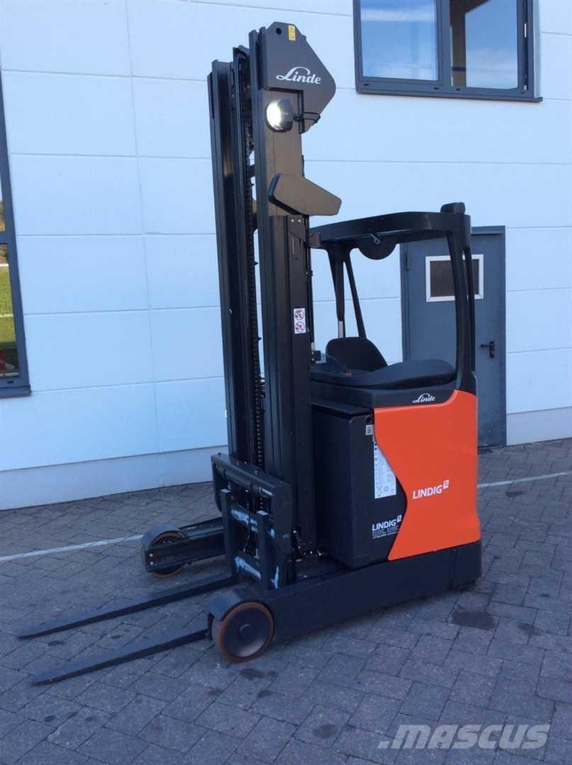 Linde R14 Ретрак/ Високоповдигач с изместване на вилката напред