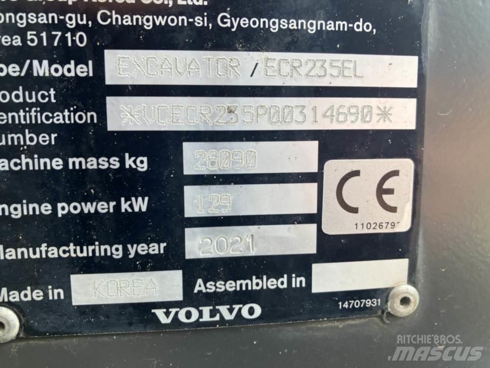 Volvo ECR235EL Верижен екскаватор