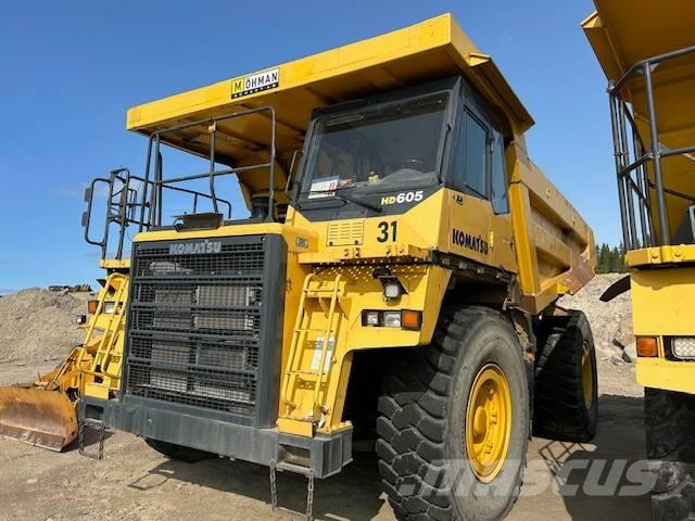Komatsu 605-7 Твърди самосвали
