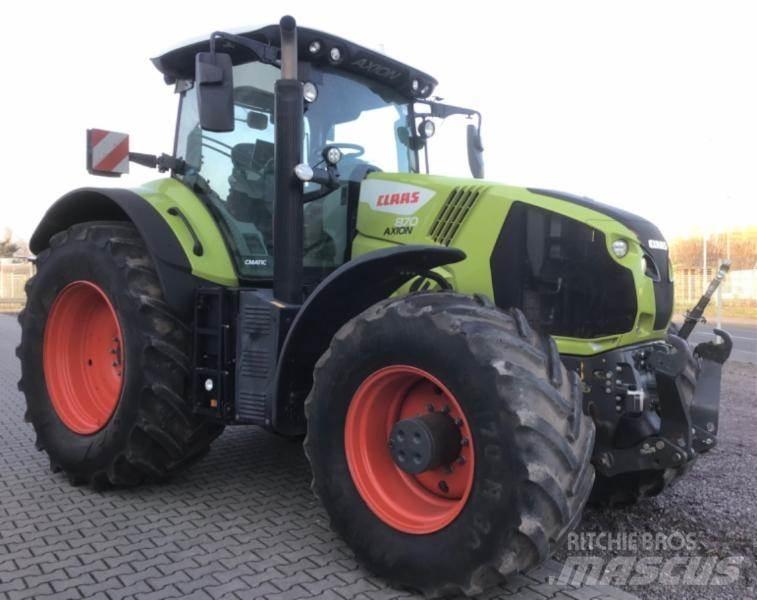 CLAAS AXION 870 Трактори