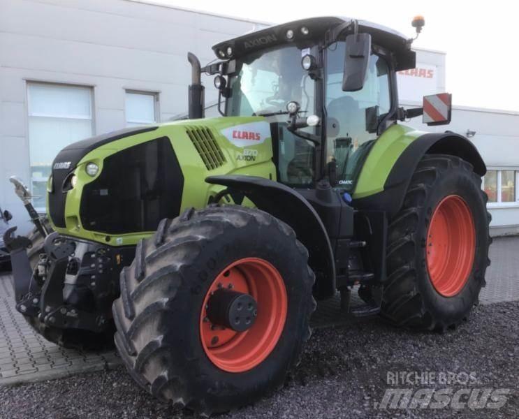CLAAS AXION 870 Трактори