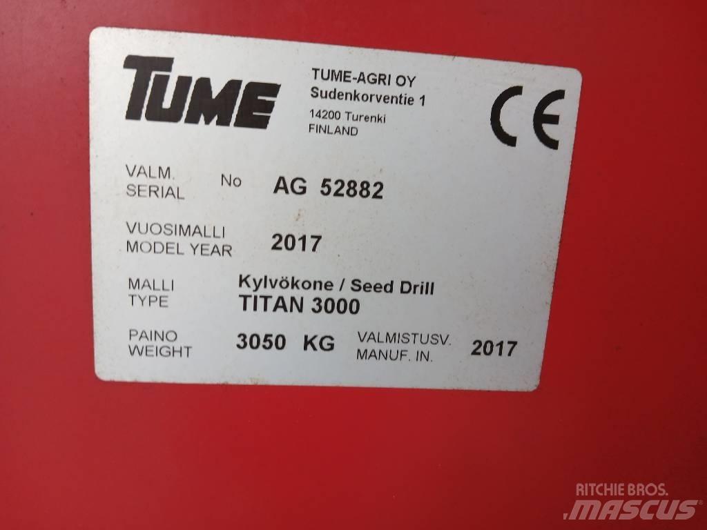 Tume Titan 3000 Комбинирани редосеялки