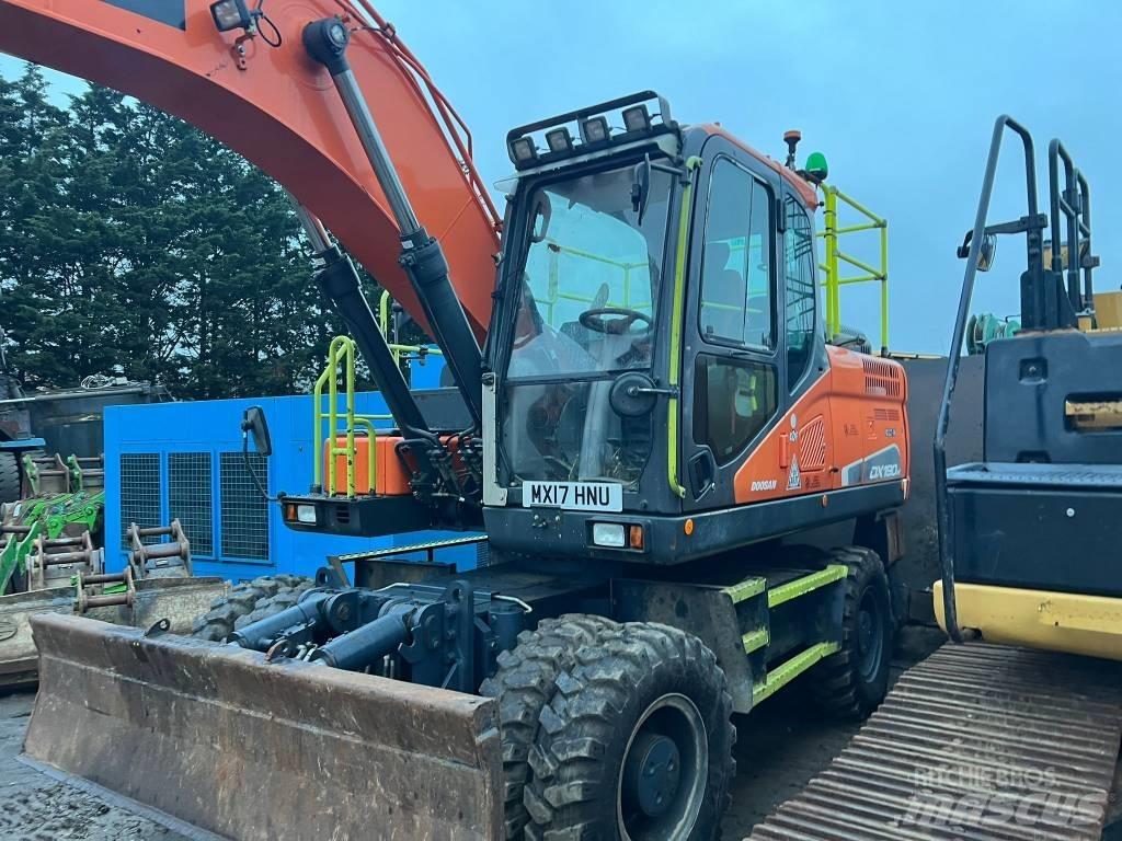 Doosan DX 190 W-3 Колесни екскаватори