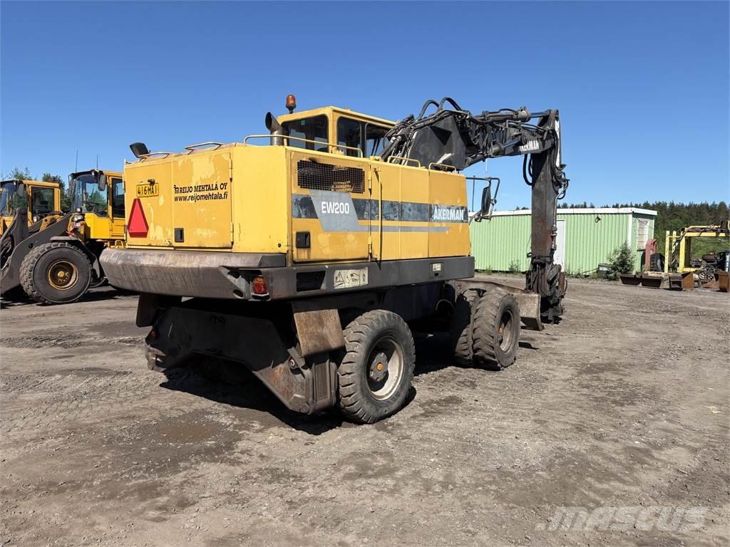 Åkerman EW200 Колесни екскаватори