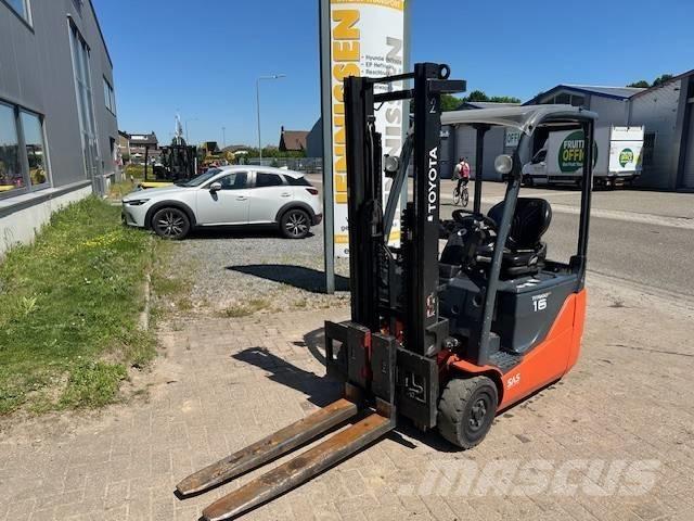 Toyota 8 FBEK 16 T Електрически вилични кари-повдигачи