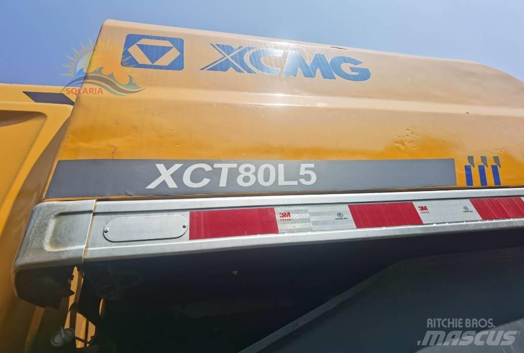 XCMG XCT80L5 Всъдеходни кранове