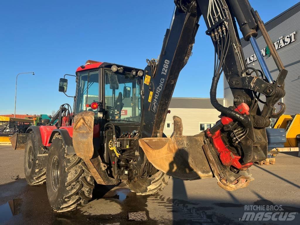 Huddig 1260 Товарач със заден ексватор
