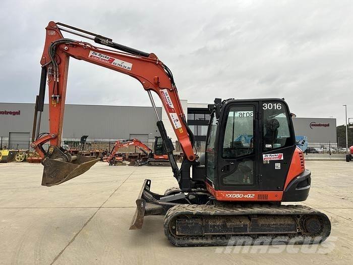 Kubota KX080-4A2 Средни екскаватори 7т - 12т