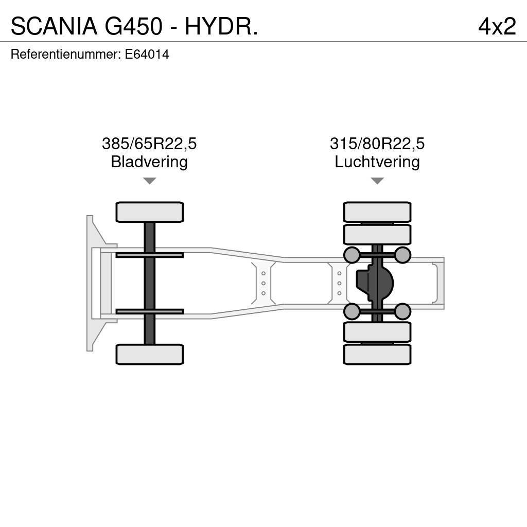 Scania G450 - HYDR. Влекачи