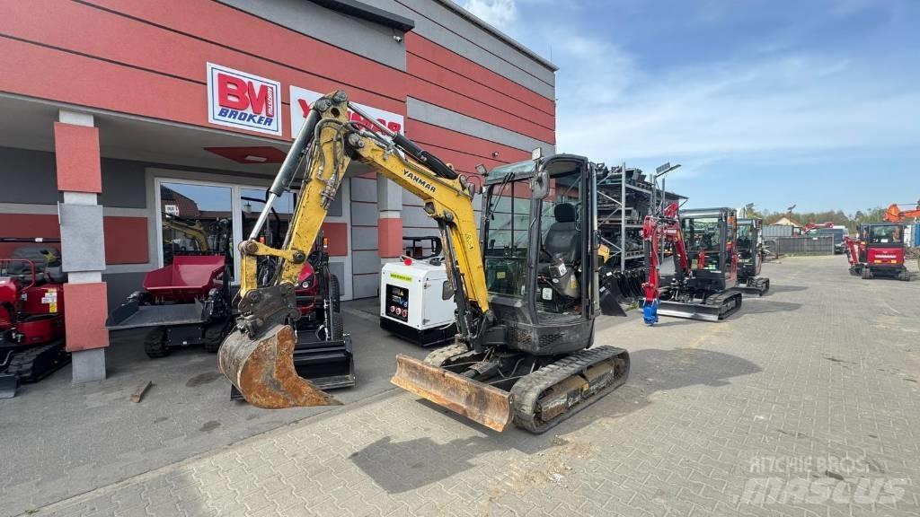 Yanmar Vio 25 Мини екскаватори < 7 т