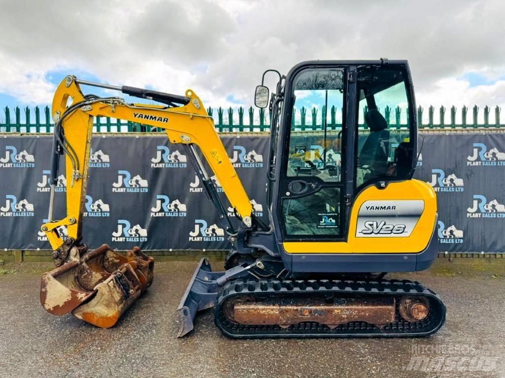 Yanmar SV 26 Мини екскаватори < 7 т