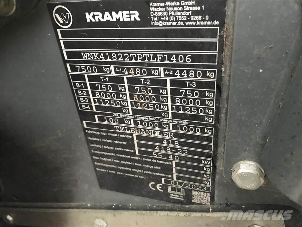 Kramer KT276 Телескопични товарачи за селското стопанство