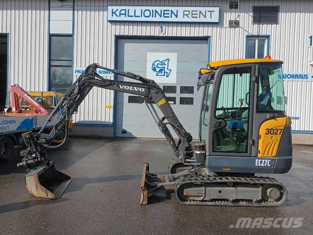 Volvo EC 27 C Мини екскаватори < 7 т