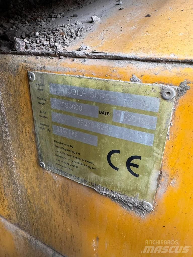 Tesab TS3600 Пресяващи и Сортиращи
