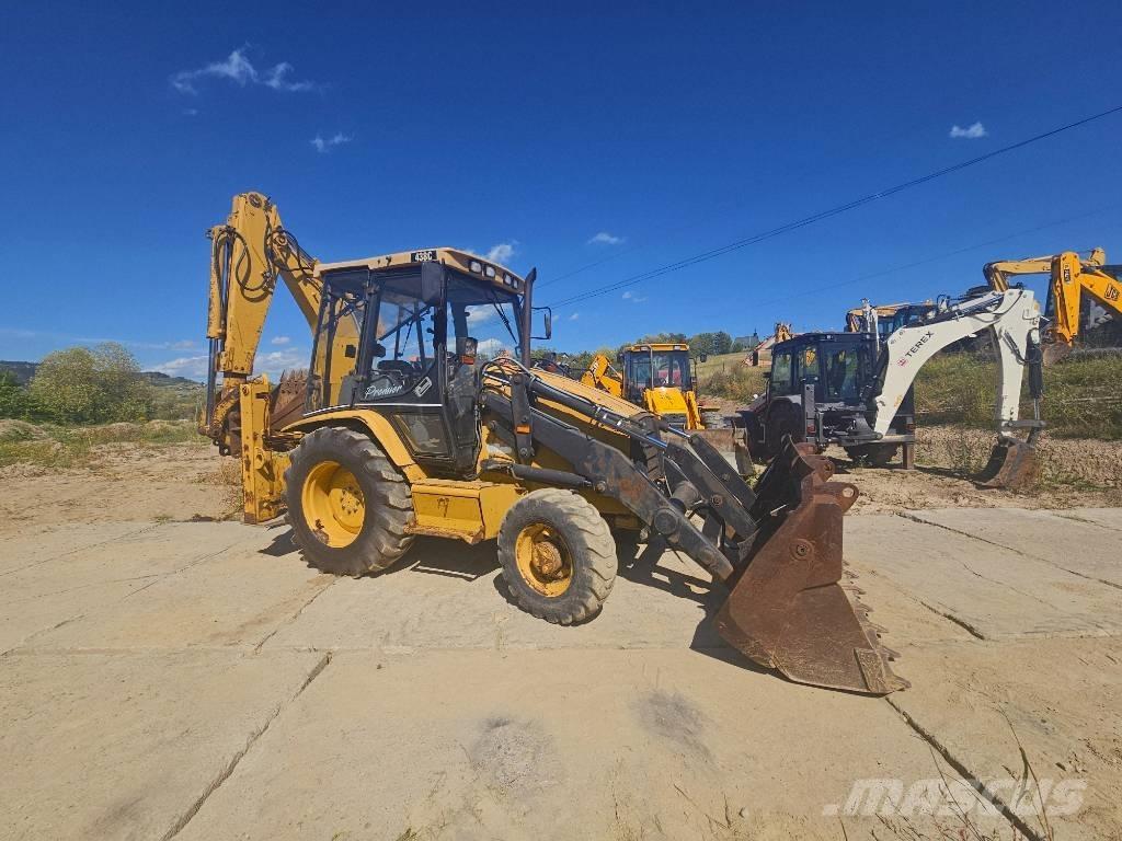 CAT 428 C Товарач със заден ексватор