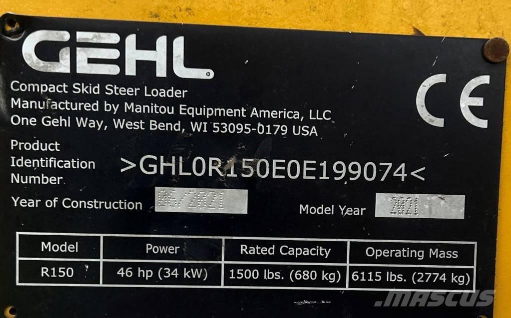 Gehl R150 Мини товарачи