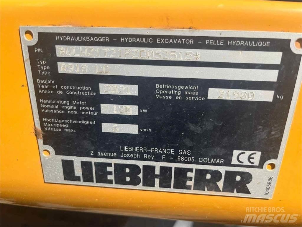 Liebherr R918 Верижен екскаватор