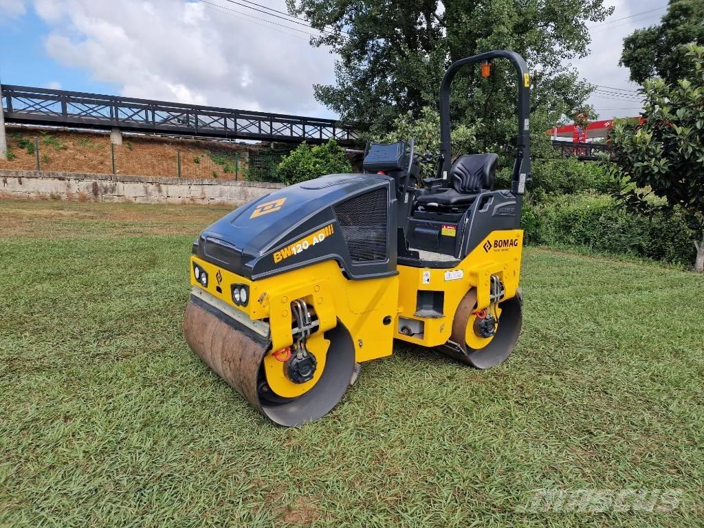 Bomag BW 120 Двойни барабанни ролки
