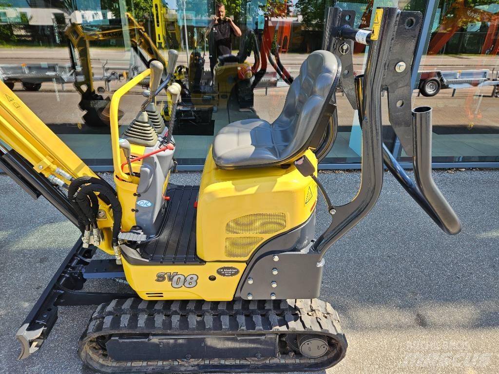 Yanmar SV 08 Мини екскаватори < 7 т