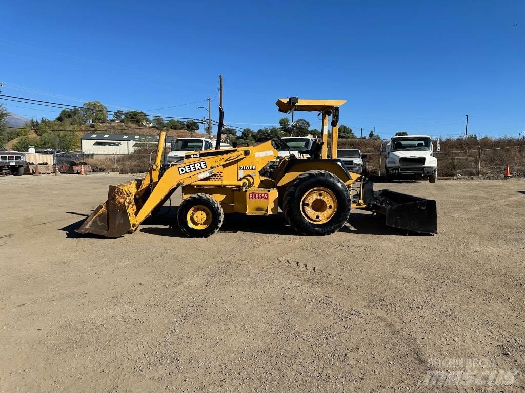 John Deere 210LE Челни товарачи и багери