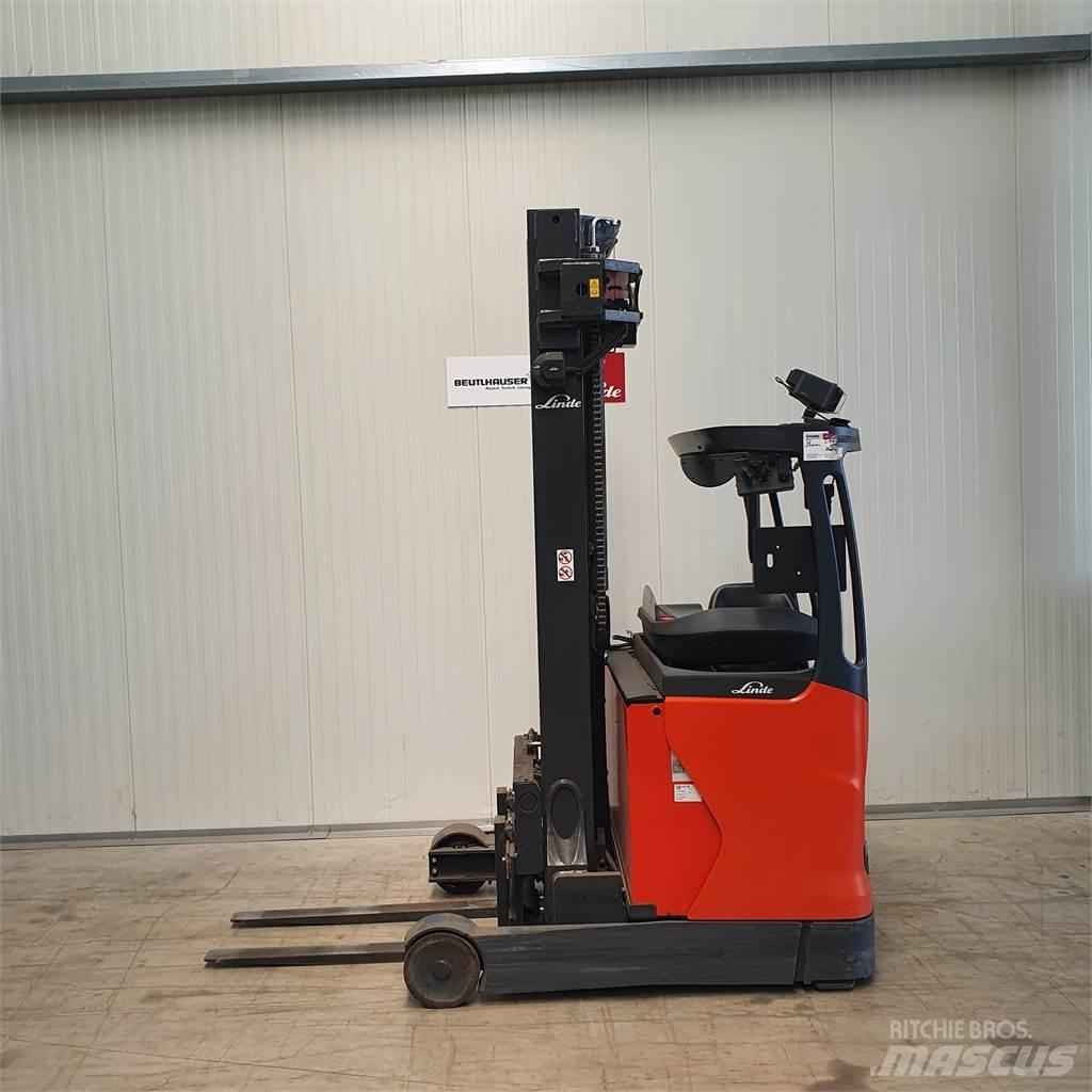 Linde R16HD Ретрак/ Високоповдигач с изместване на вилката напред