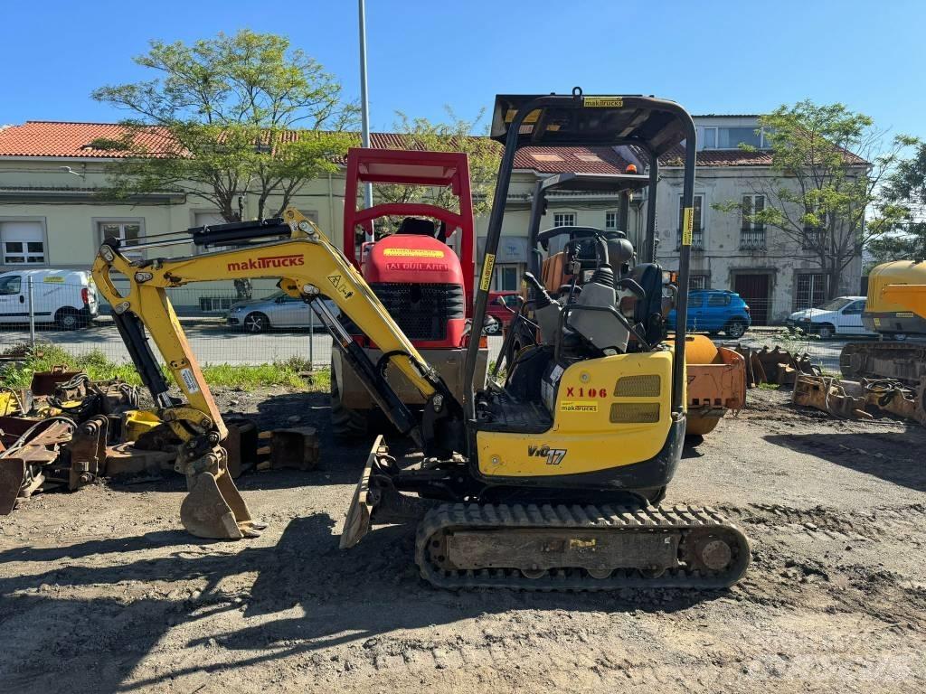 Yanmar Vio 17 Мини екскаватори < 7 т