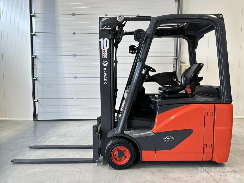 Linde E16H Електрически вилични кари-повдигачи