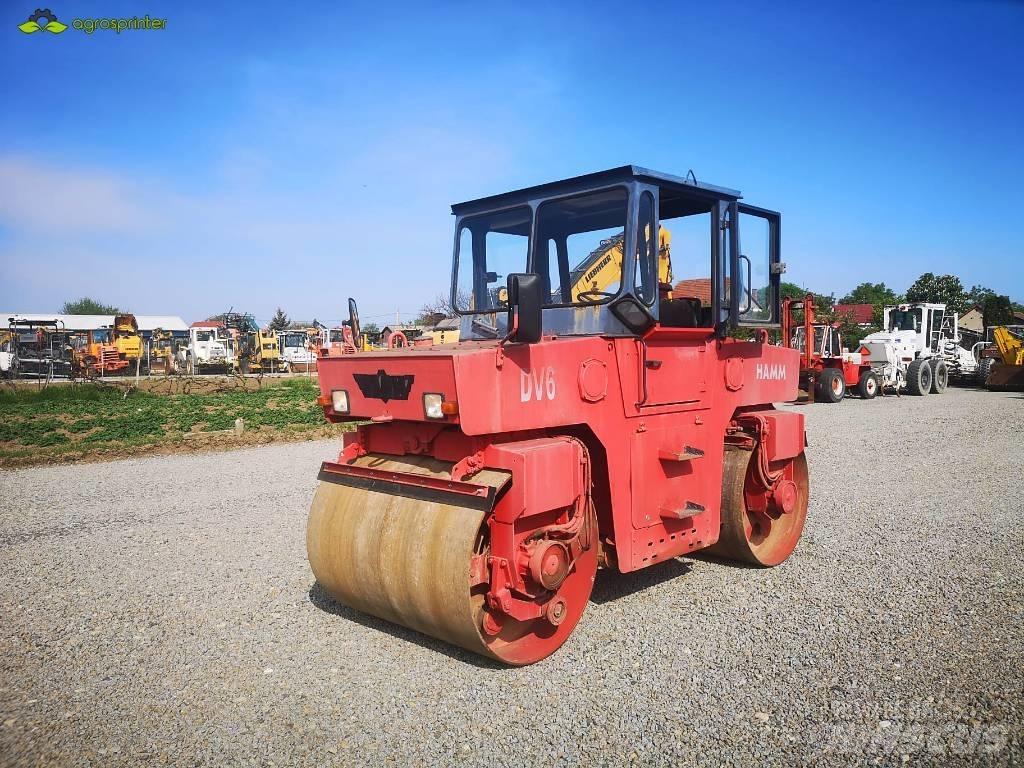 Hamm DV6 Двойни барабанни ролки

