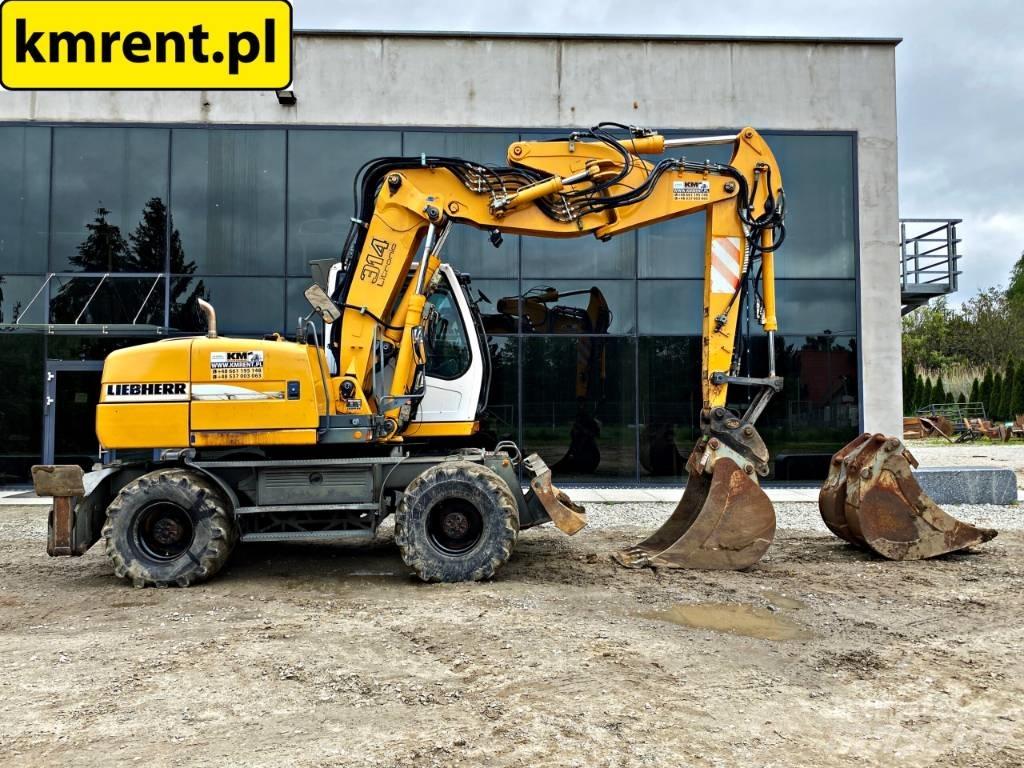 Liebherr A 314 Колесни екскаватори