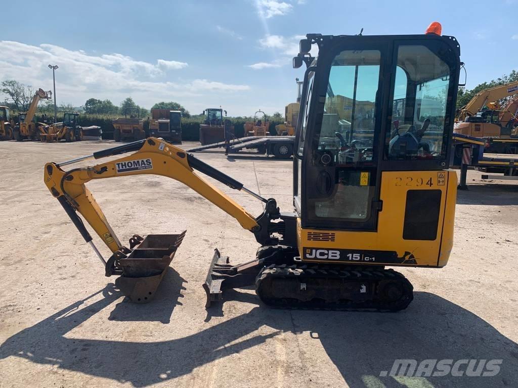 JCB 15 C-1 Мини екскаватори < 7 т