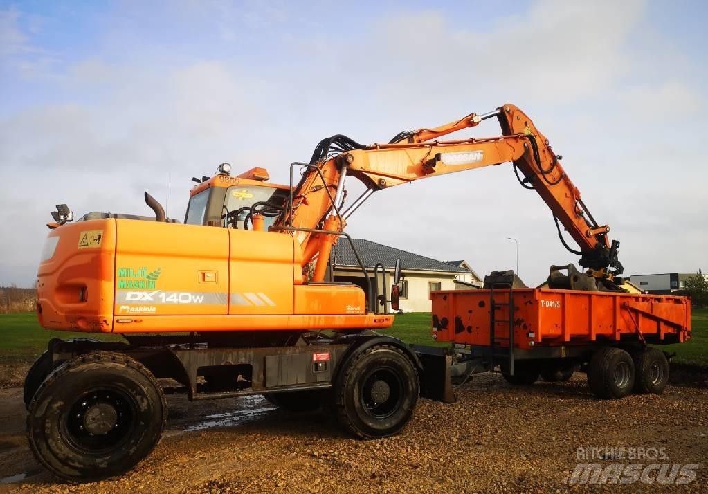 Doosan Dw 140 Колесни екскаватори
