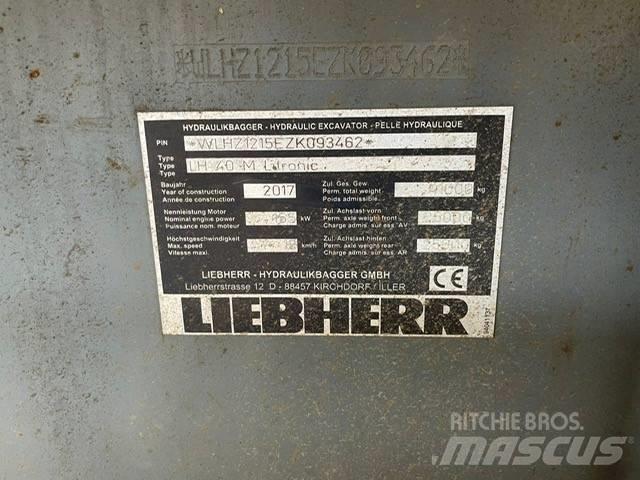 Liebherr LH40M Оператори на отпадъци/индустрия
