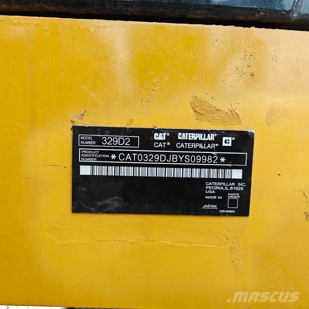 CAT 329 DD Верижен екскаватор