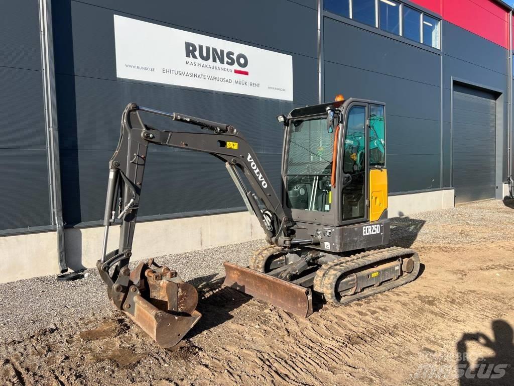 Volvo ECR 25 D Мини екскаватори < 7 т