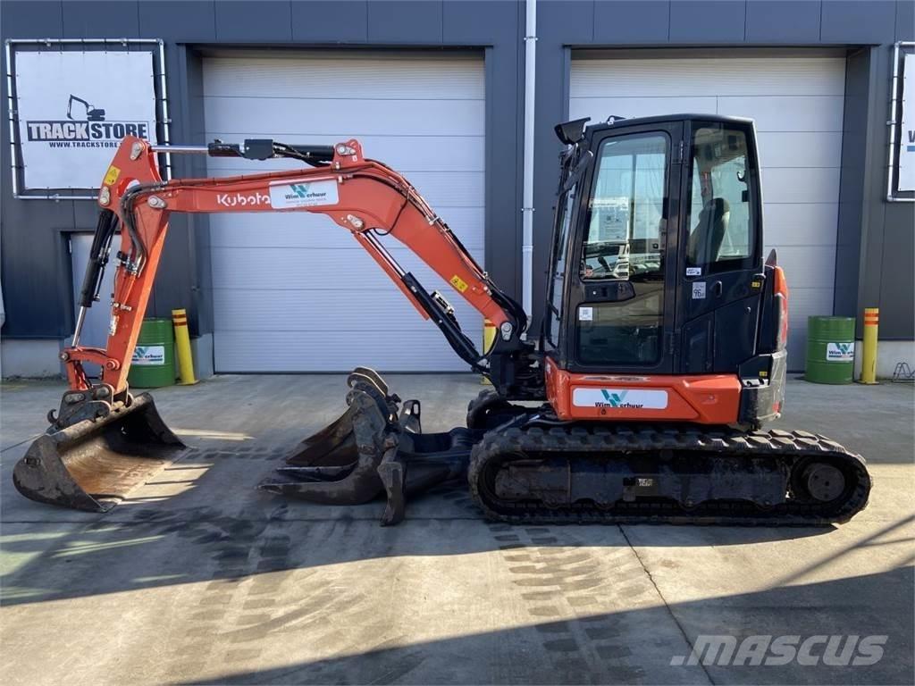 Kubota U50-5 (5020) Мини екскаватори < 7 т