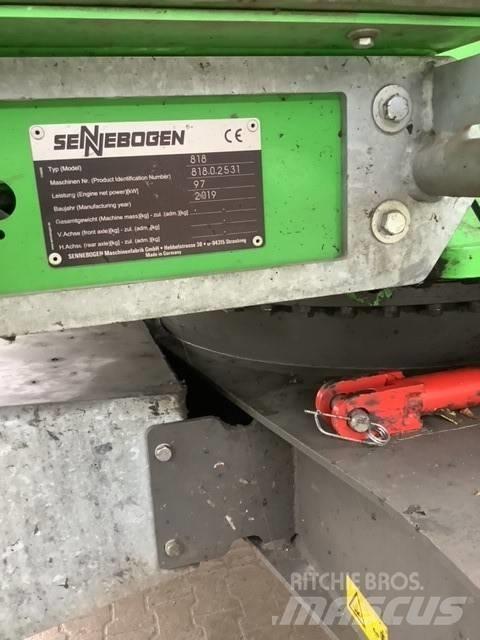 Sennebogen 818 E Оператори на отпадъци/индустрия
