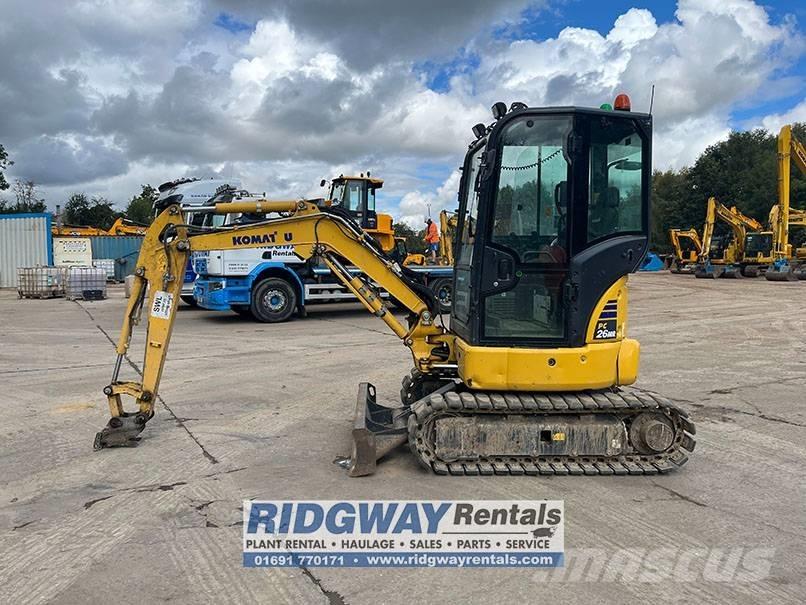 Komatsu PC 26 MR-5 Мини екскаватори < 7 т