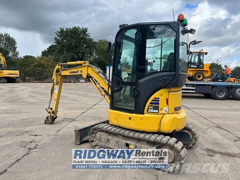Komatsu PC 26 MR-5 Мини екскаватори < 7 т