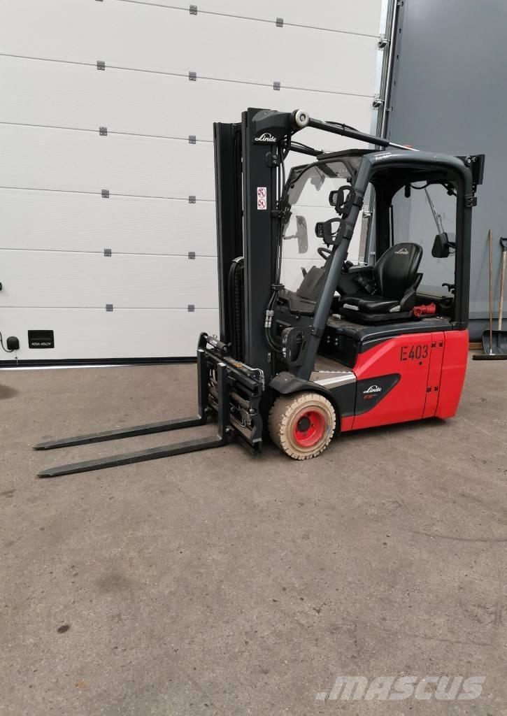 Linde E18-02 Електрически вилични кари-повдигачи