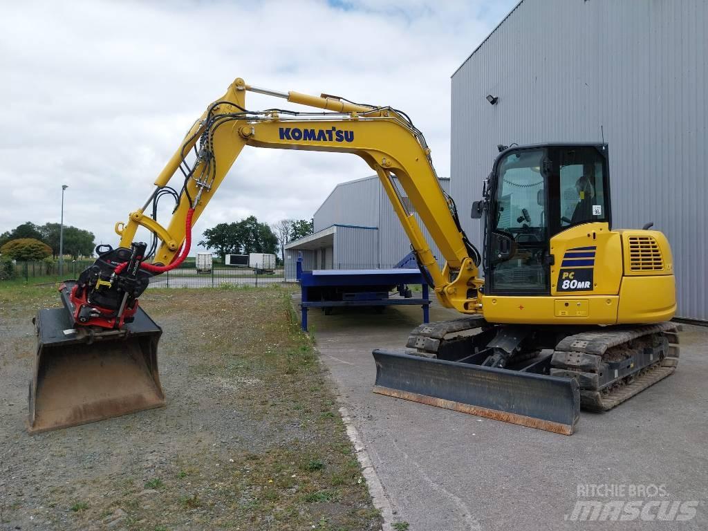 Komatsu PC80MR-5 Средни екскаватори 7т - 12т