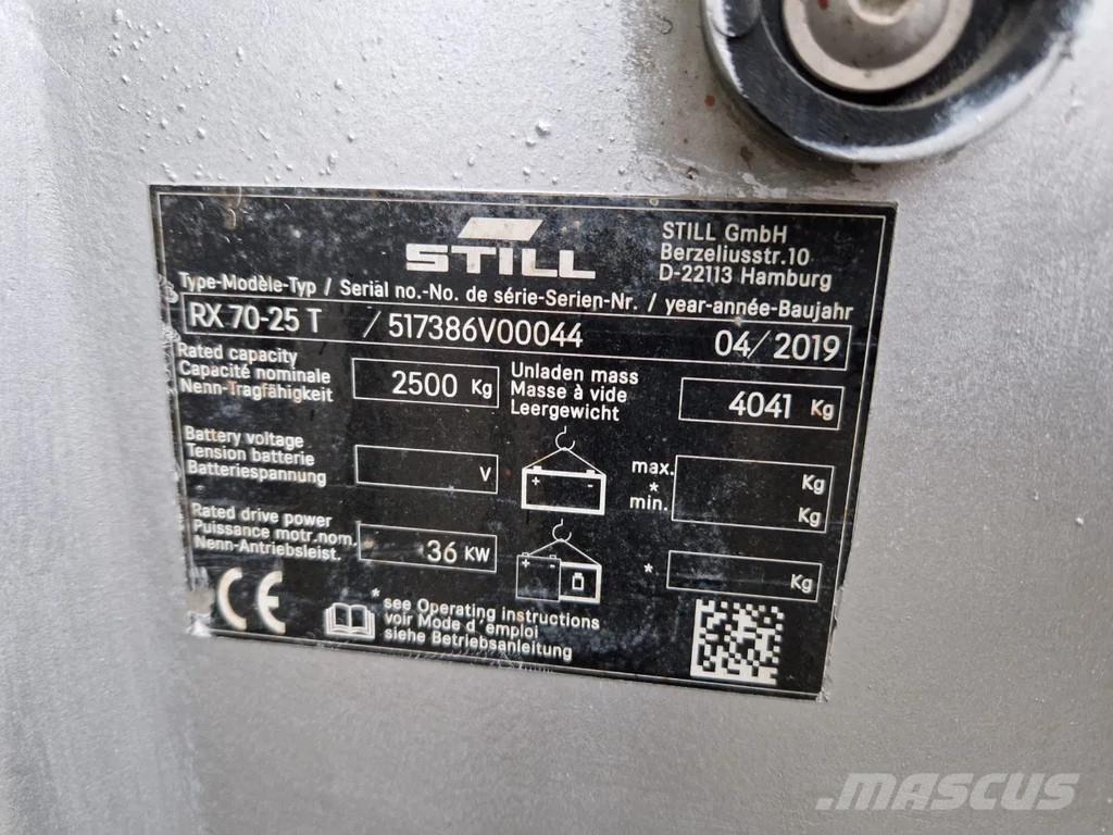 Still RX70-25T Камиони с АГУ