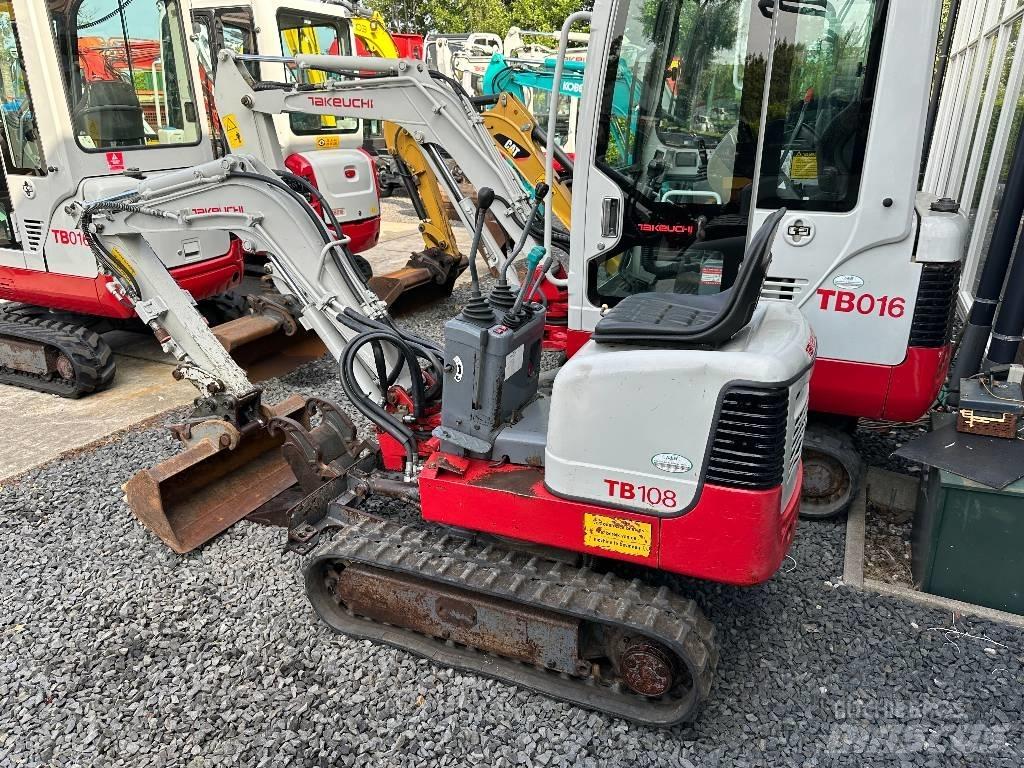 Takeuchi TB108 Мини екскаватори < 7 т
