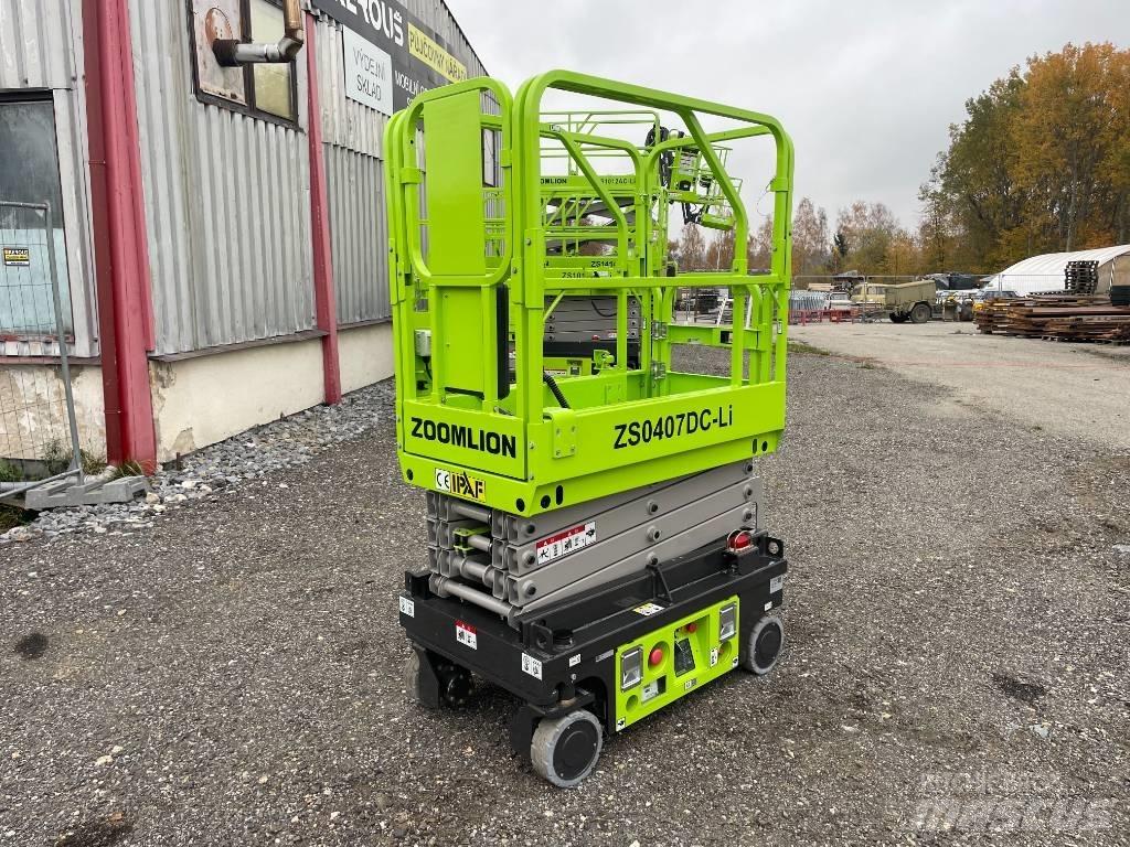 Zoomlion ZS0407DC-Li Ножични работни платформи