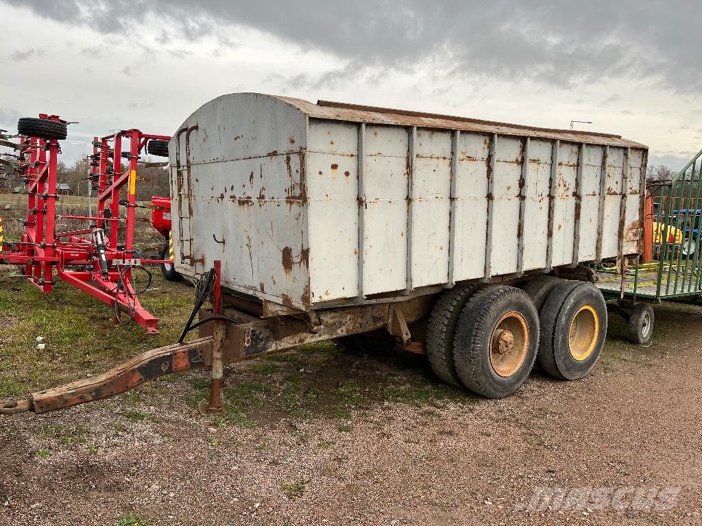  Tippkärra 12,5kbm Ремаркета за бали