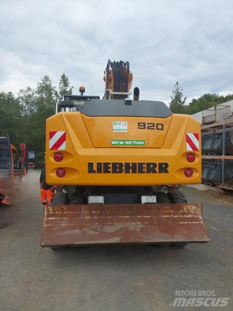 Liebherr A 920 Колесни екскаватори