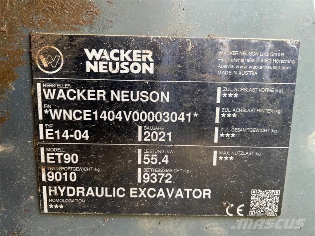 Wacker Neuson ET90 Верижен екскаватор
